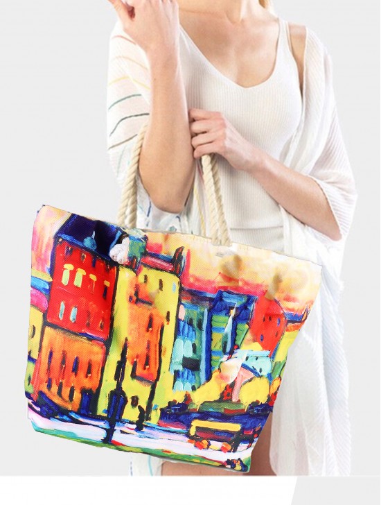 Oil Painting Shoulder Bag
